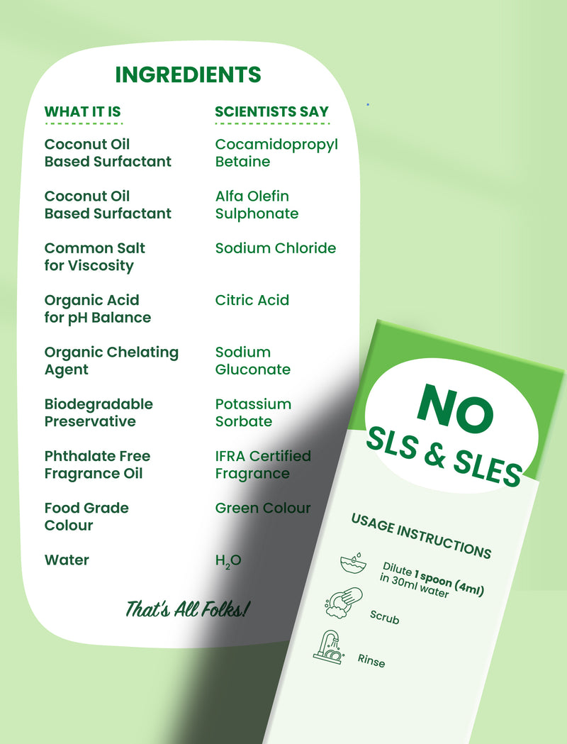 Organic Dishwash Liquid Gel