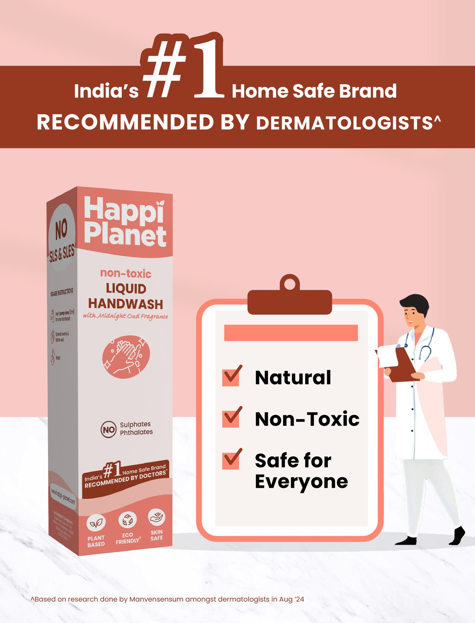 Natural Liquid Handwash Refill Pack