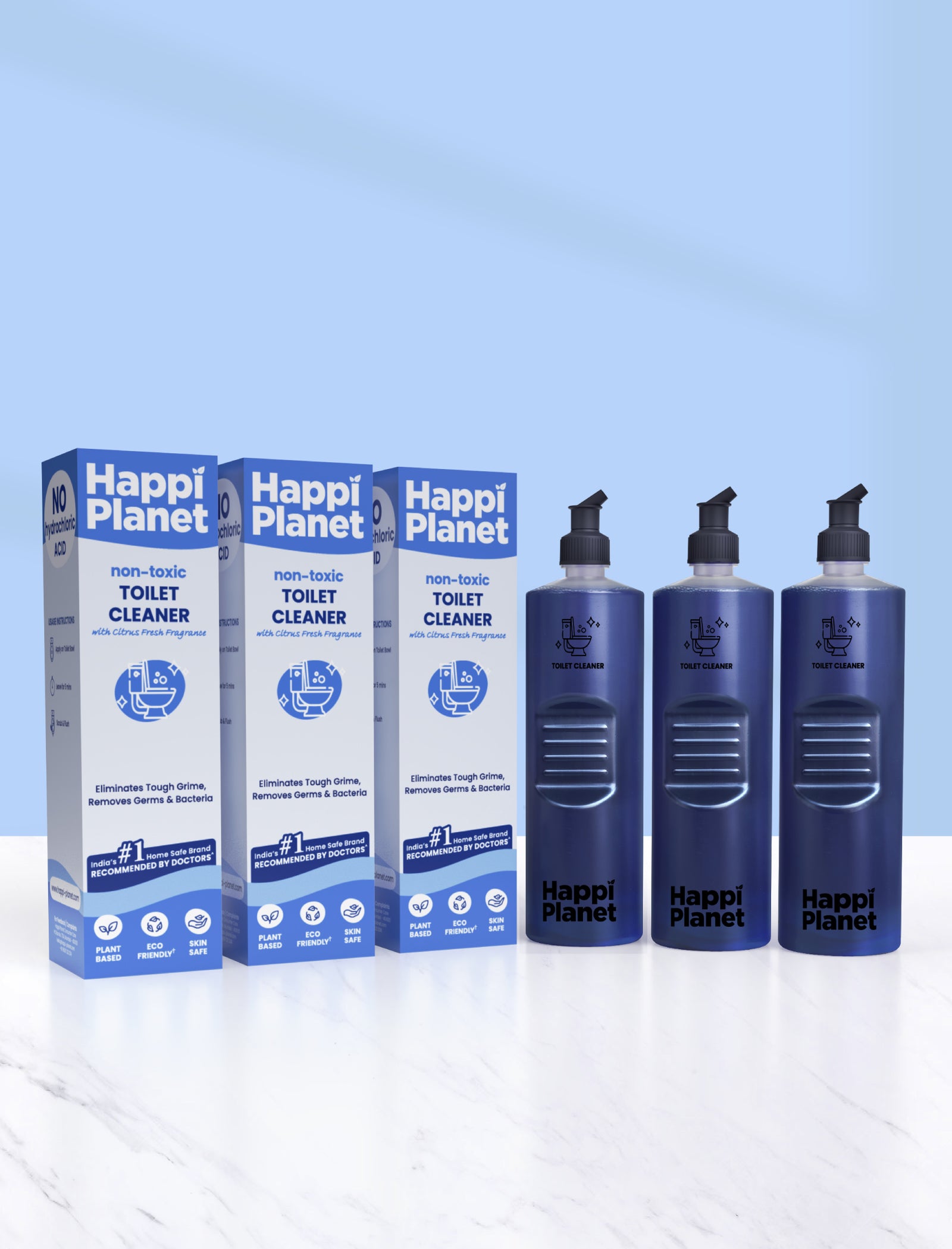 Non-Toxic Toilet Cleaner Liquid | 3L Pack