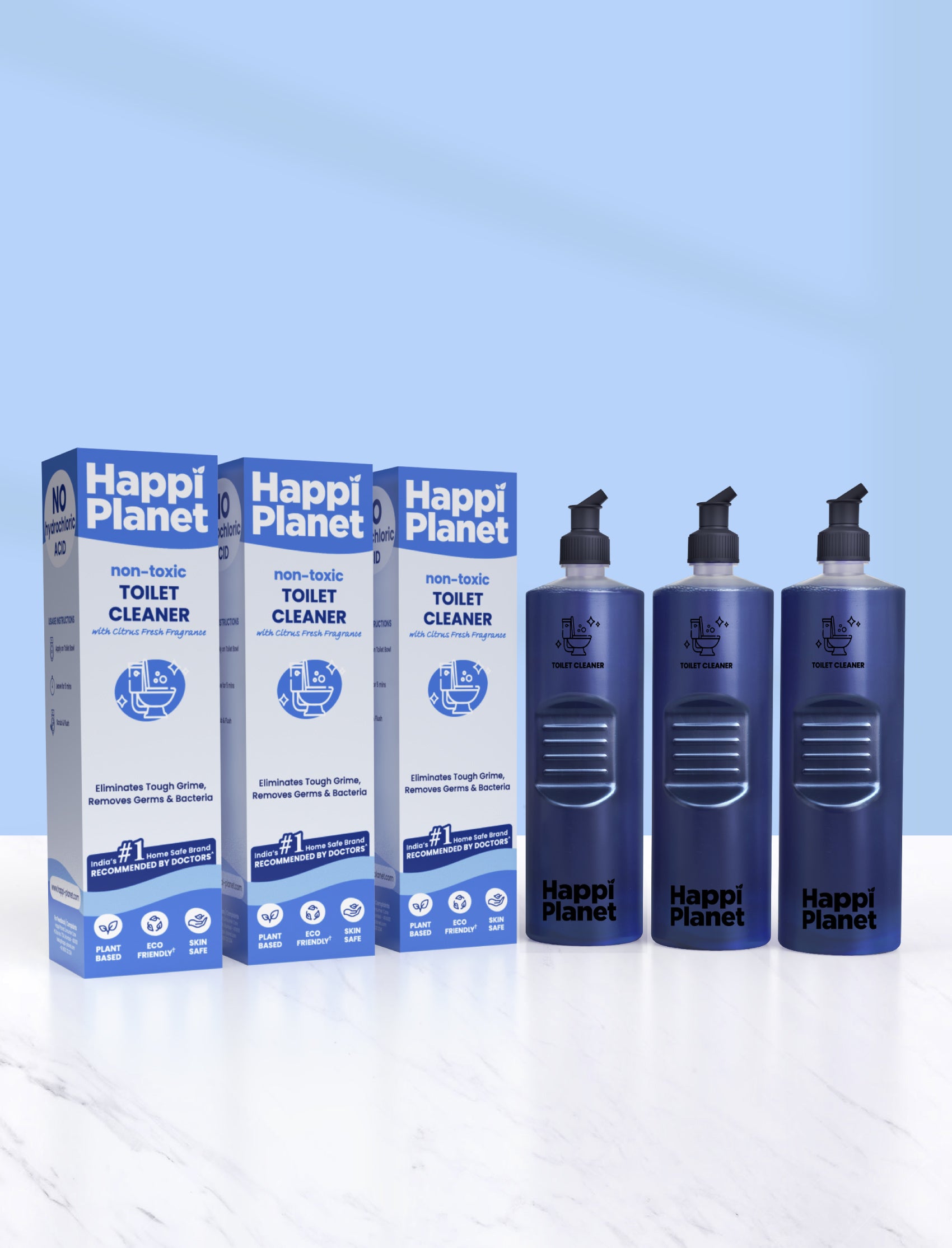 Happi Planet | non-toxic Toilet Cleaner | Plant Based