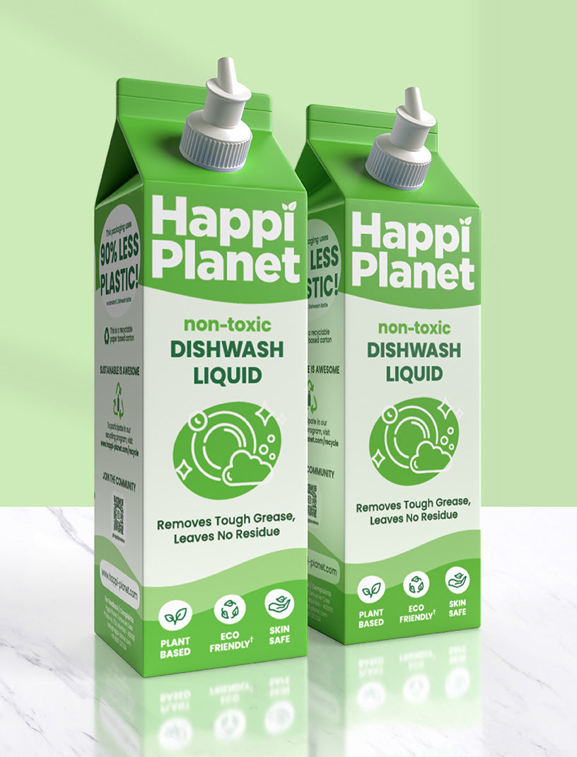 Happi Planet | eco-friendly Dishwash Liquid | Plant Based ...