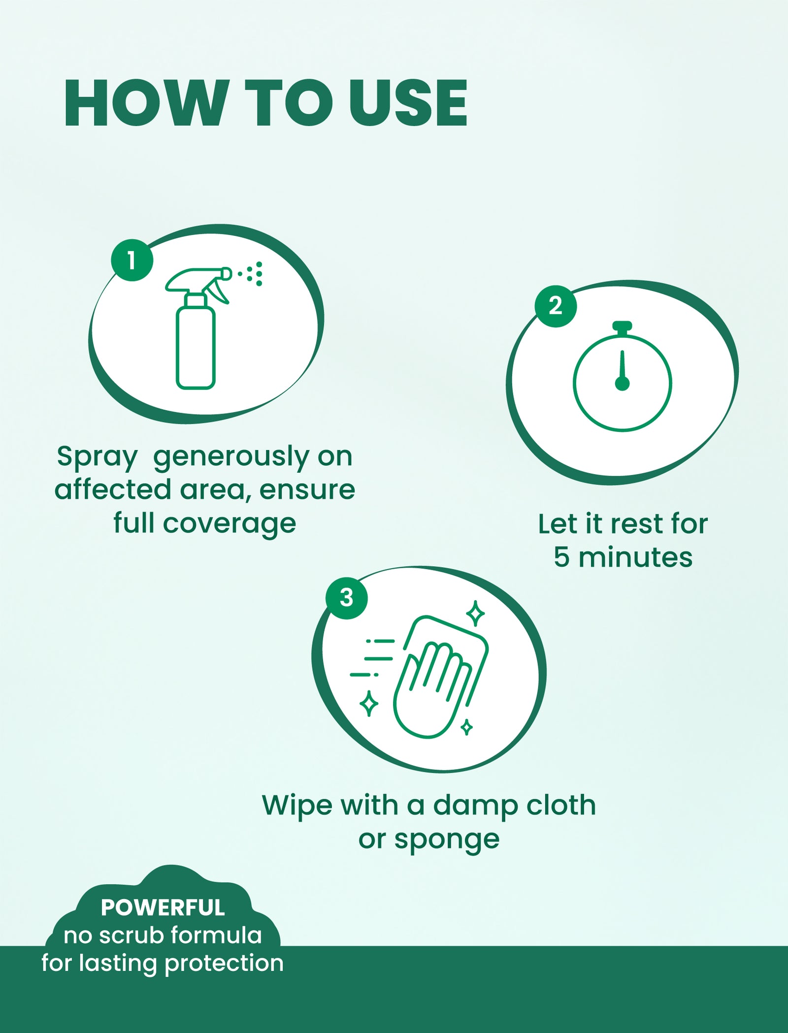 Mold & Mildew Stain Remover Spray