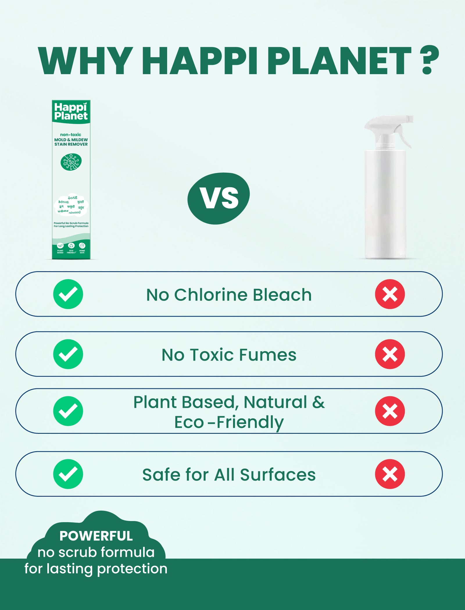 Mold & Mildew Stain Remover Spray