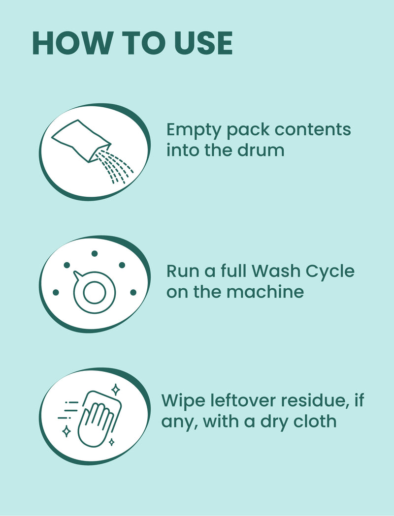 Washing Machine Cleaner & Descaler Powder