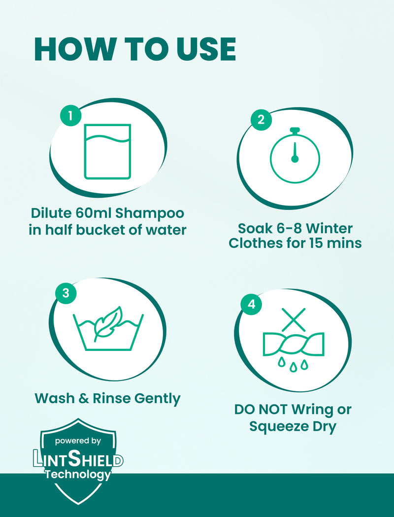 Wool & Winter Wear Shampoo | 500 ML