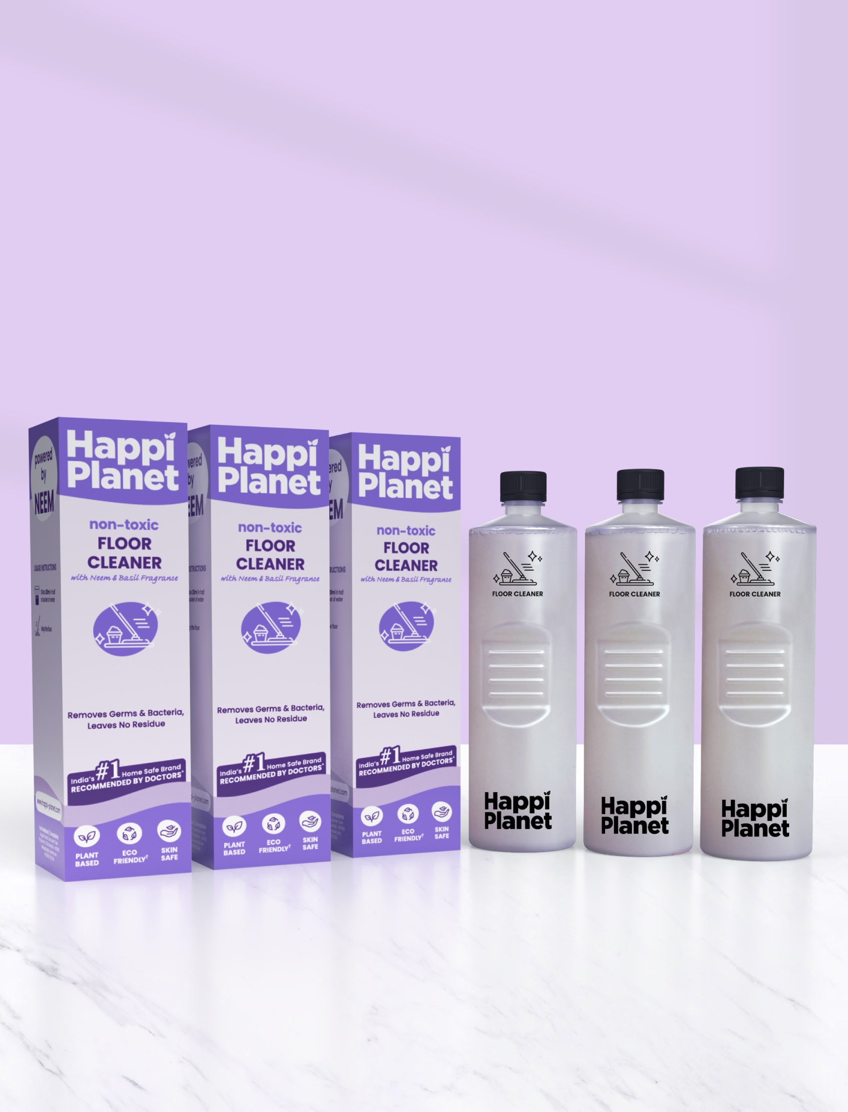 Happi Planet | eco-friendly Floor Cleaner | Plant Based