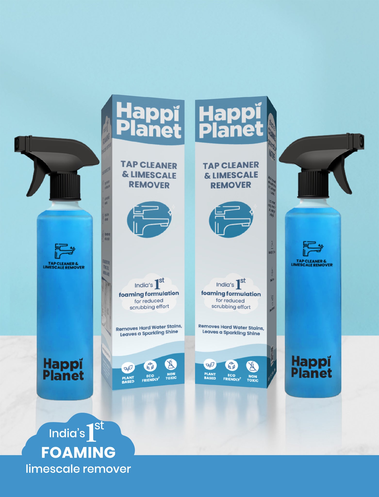 Tap Cleaner & Limescale Remover - Pack of 2