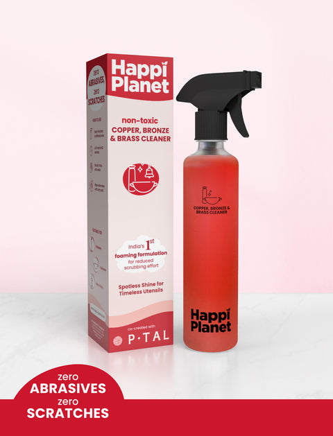 Copper Bronze & Brass Cleaner Spray | 500 ML