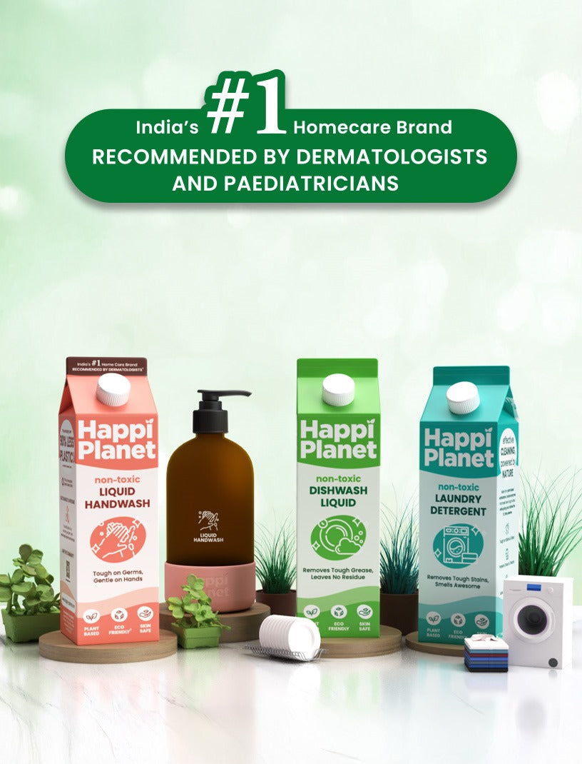 Mom's Bundle of Joy | A Basket of Non-Toxic Home Care Products